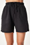 Muslin Shorts with Pockets Lmx0011 Black - 4