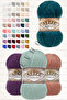 Alize Angora Gold Hand Knitting Thread Yarn Wool Vest Yarn 4 Pieces Acrylic Wool Yarn - 5