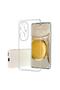 Huawei P50 Pro Compatible Case Zebana Transparent Soft Silicone Case Transparent