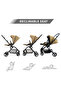 Teknum STROLL1 Reversible Travel Stroller-Khaki - 4