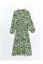 Original Hakim Collar Patterned Dress - 5