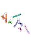 Console Joystick Silicone Keychain - Gamepad Silicone Keychain 4 Pieces