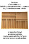 45X70 Spoon, Fork, Knife, Ladle Organizer 45X70 cm Wooden Drawer Organizer Cutlery Holder - 3