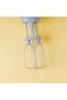 Dual Beat Hand Blender | Heavy-Duty Manual Mixer | Stainless Steel Head & ABS Body | Grey - 3