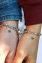 Steel Double Magnet Heart Lover Bracelet Couple Bracelet Best Friends - 5