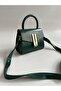 Bunny Model Hand and Women's Shoulder Bag Green - 2