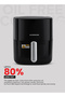 Air Fryer Oil Free Fryer, 6 L 1500 W OMAF2254J Black/White - 3