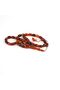 Squeezed Amber Old Stick Capsule Cut 8X12Mm Rosary - 2