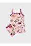 Girl's Cotton Lilac Rabbit Swan Pattern Athlete Boxer Set - 2