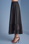 Cone Black Taffeta Skirt - 6