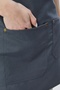 Cafe, Barista, Hairdresser, Bartender, Florist, Kitchen Apron, Stain-Proof, Gray Anthracite Half Short Apron - 7
