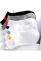 Pack of 5 Unisex Washed Cotton Ankle Socks - 3