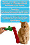 Plush Rose Cat Intelligence Toy Cat Activity Toy with Food Storage and Rustle Sound - 6