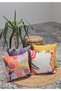 Summer Tropical Colorful Concept Set of 4 Decorative Throw Pillow Cases – Summer Model & Plain - 6