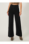 High Rise Solid Straight Fit Jeans - 2