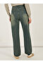 Straight Fit Mid Rise Tinted Washed Jeans - 4