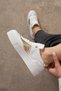 Li̇ka Women's Lace-Up Leopard Detail Comfortable Sole White Women's Sports - 3