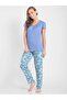 Woven long pant RX02-01 Blue - 4