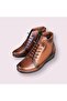 Women Brown Zipper Comfortable Orthopedic Sole Mother Boots - 2