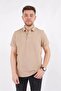 Men's T-Shirt Polo Neck Pike 4613 Safari̇