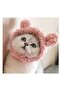 Adjustable Cute Cat Hat (Pink) Size M 1 year and above - 2