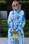 Maxi Dress Maxi Shirt Dress Linen Dress with Belt Dress Long Shirt Dress Suitable for Hijab Dress - 3