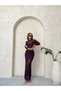 Women's Lace Blouse Skirt Set - 3