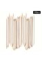 100 Orange Sticks - Wooden Meat Pusher - 3
