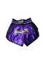 Mt3075 Retro Neo Muaythai Shorts Purple Muay Thai Shorts - 5