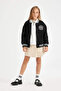 Defacto A4816a8/bk81 Girl's Black Sweatshirt - 3