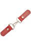 Cute Krol Sütan - Angel Bag Real Leather Hooked Insect (Lock) Red Color Silver Material - 2