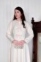 Ecru Bow Detail Dress - 6