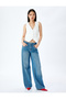 ecru Sleeveless Vest - 2