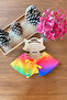 Rainbow Patterned Poncho