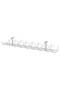 Cable trunking horizontal, silver-colour, 70 cm
