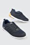 M.P. Walking Running Casual Sneaker Mesh Summer Men's Sports Shoes Navy Blue - 2