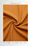 Velvet Textured Series Orange Close Pleat (1x3) Single Wing Background Curtain - 4
