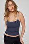 Smoked Thin Strap Cotton Basic Undershirt Sh169
