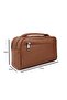 Men's Tan Clutch Bag Portfolio Bag Two Compartment Clutch Bag Clutch Bag - 5
