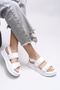 Qhidhisi Women's Sandals 00121005 White - 2