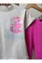 Peppa Pig Kids Tracksuit Set Cream Pink T-Shirt and Leggings Bottom-Top Set - 3