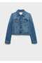 Crop Denim Jacket - 3
