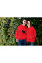 Yin Yang Lover Set Cotton Long Sleeve Shardon 3 Thread Hooded Sweatshirt(1 Woman+1 Man) - 3