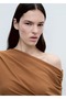 Gathered Asymmetrical Blouse - 5
