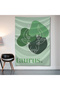 Taurus Wall Cloth Wall Tapestry First Quality Satin Fabric Poster - 2