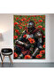 Knight Wall Drape Wall Tapestry First Quality Satin Fabric Poster - 2