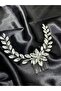 Zircon Stone Bridal Crown and Hair Accessory Promise Engagement Henna Wedding