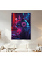 Gamer Cat Wall Cloth Wall Tapestry First Quality Satin Fabric Poster
