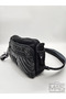 Smart bags parachute satin fabric 3249 black gray shoulder bag - 5