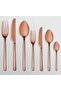 1001 Titanium Bronze 12 Person 84 Piece Cutlery Set - 5
